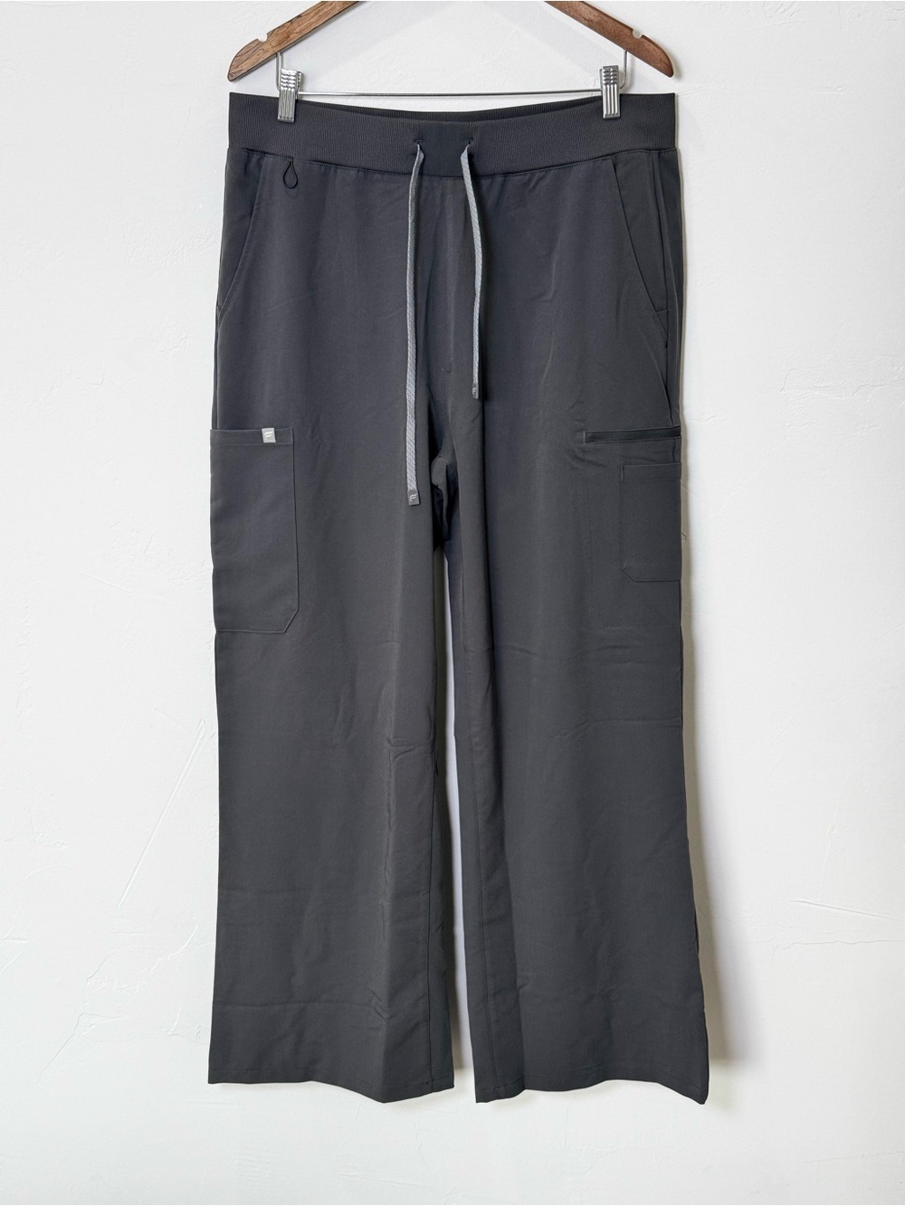 Fabletics High Rise Wide Leg Onyx Scrub Pant Womens XL Regular